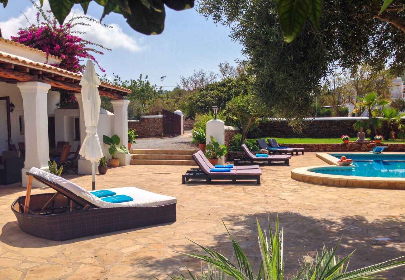 Privates Schwimmbad und Terrasse Las Dalias auf Ibiza